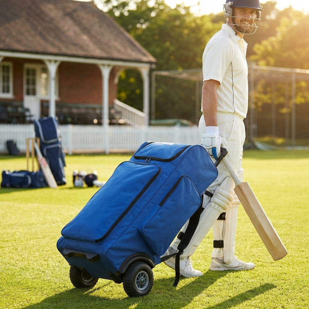 Wheelie Cricket Bag with 1600D Polyester for Cricket Gear