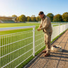 Football Pitch Barrier – Custom Size & Colour – Galvanised Steel – Club Grounds