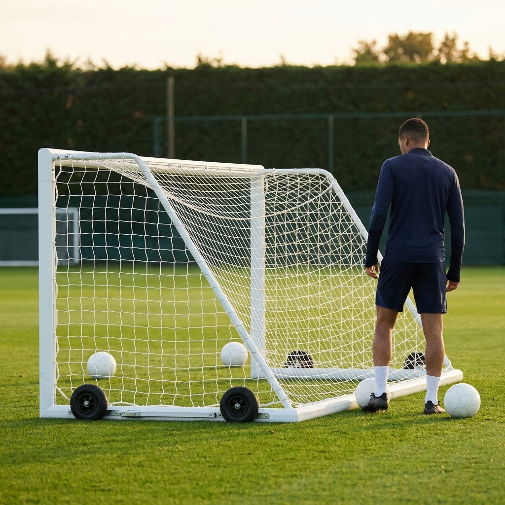 24x8ft professional aluminium football goal