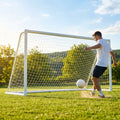 Football goal post for outdoor match play, 8ft x 6ft size - product detail