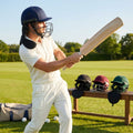 Professional cricket helmet available in various sizes and colours - product detail