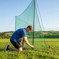 Steel replacement poles and guys for outdoor use