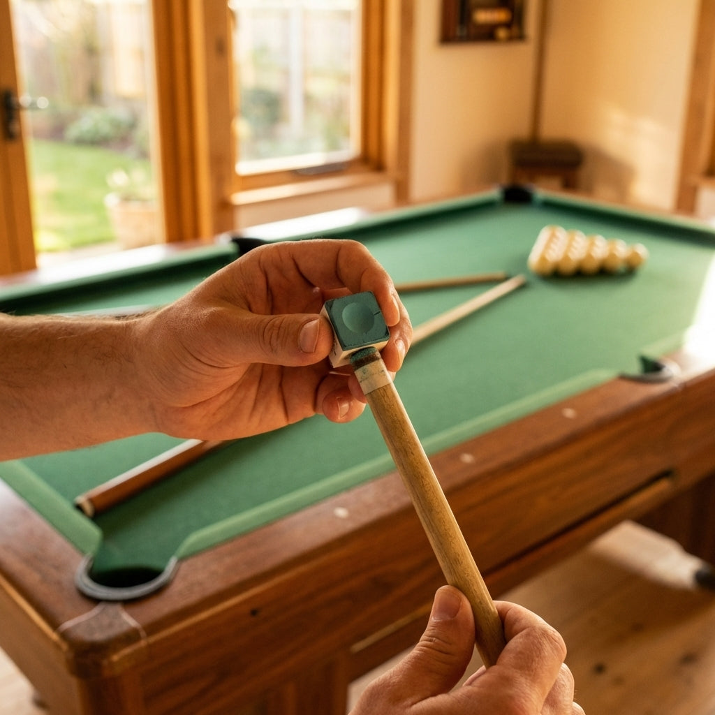 Pool Table Chalk in Blue, made from Calcium Carbonate - product detail