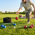 Standard size bocce set for outdoor recreation - product detail