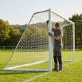 12ft x 4ft Football Goal Nets in HDPE for Schools and Clubs