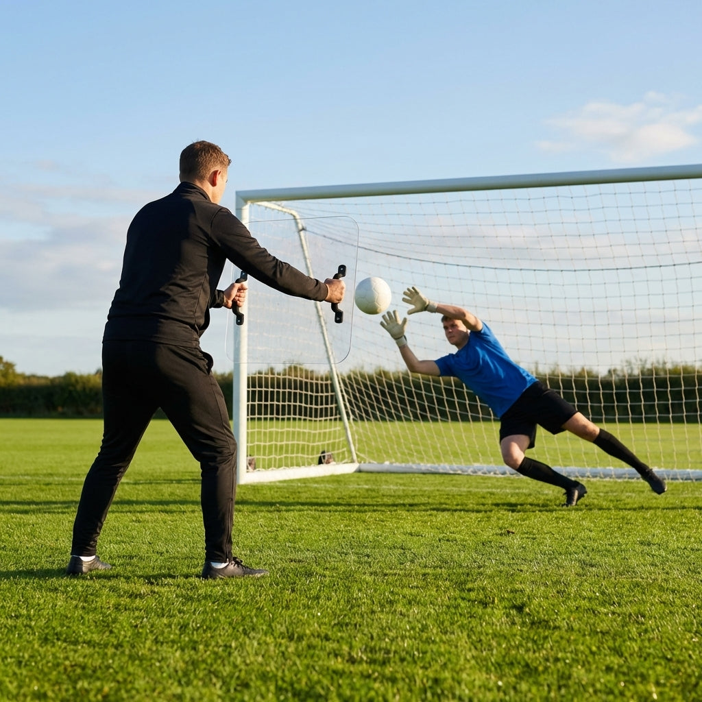Goalkeeper Rebounder Board for Training with Shatter Resistant Plastic