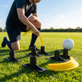 Black rubber arc bases for indoor and outdoor training - product detail
