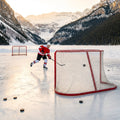 Professional ice hockey goal net with 42mm mesh squares - product detail