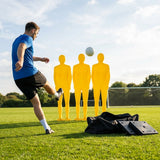 Football training mannequins made from shatterproof PVC, 6ft tall - product detail