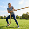 Tug Of War Rope – Natural Jute – Reinforced Ends – Outdoor Games
