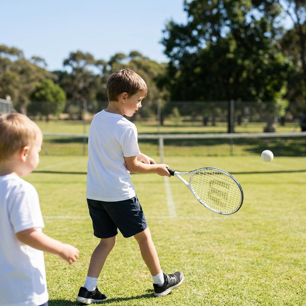 Junior Tennis T-Shirts made from 100% Cotton - product detail