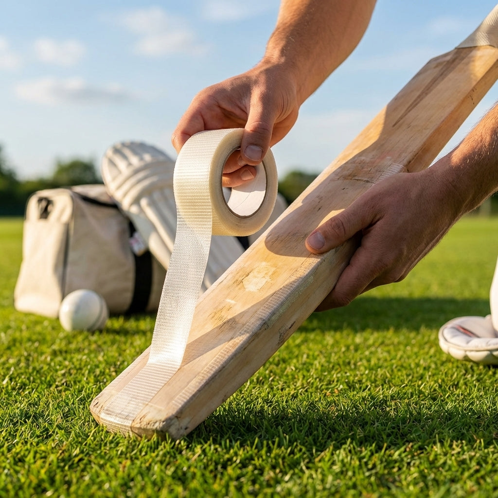 Cricket Bat Edge Tape, 25mm fibreglass tape for bat protection
