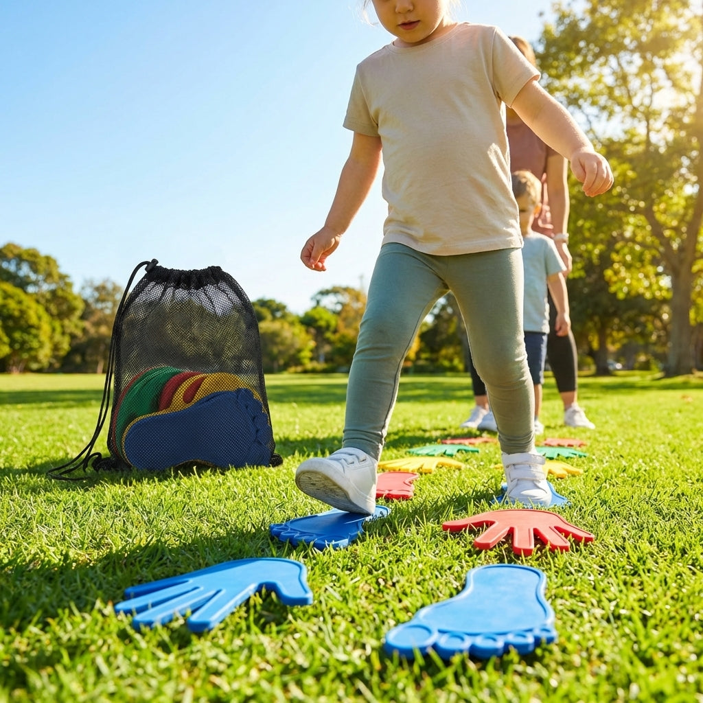Non-slip hands and feet markers in multiple colours for children - product detail