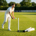 Cricket Target Stump in Fluro Yellow with Rubber Base for Indoor and Outdoor Use - product detail