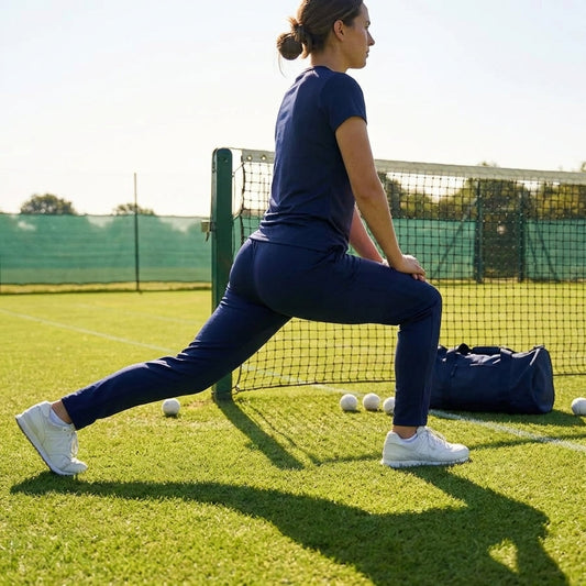 Women's tracksuit bottoms, polyester, activewear - product detail