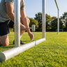 Steel U-Peg Goal Anchors – 18in – Galvanised Steel – Outdoor Football Pitches