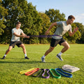 Multi-colour resistance bands made from natural latex for gym and home use - product detail