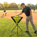 Pop-Up Ball Caddy with Black Metal Frame for Sports Training - product detail
