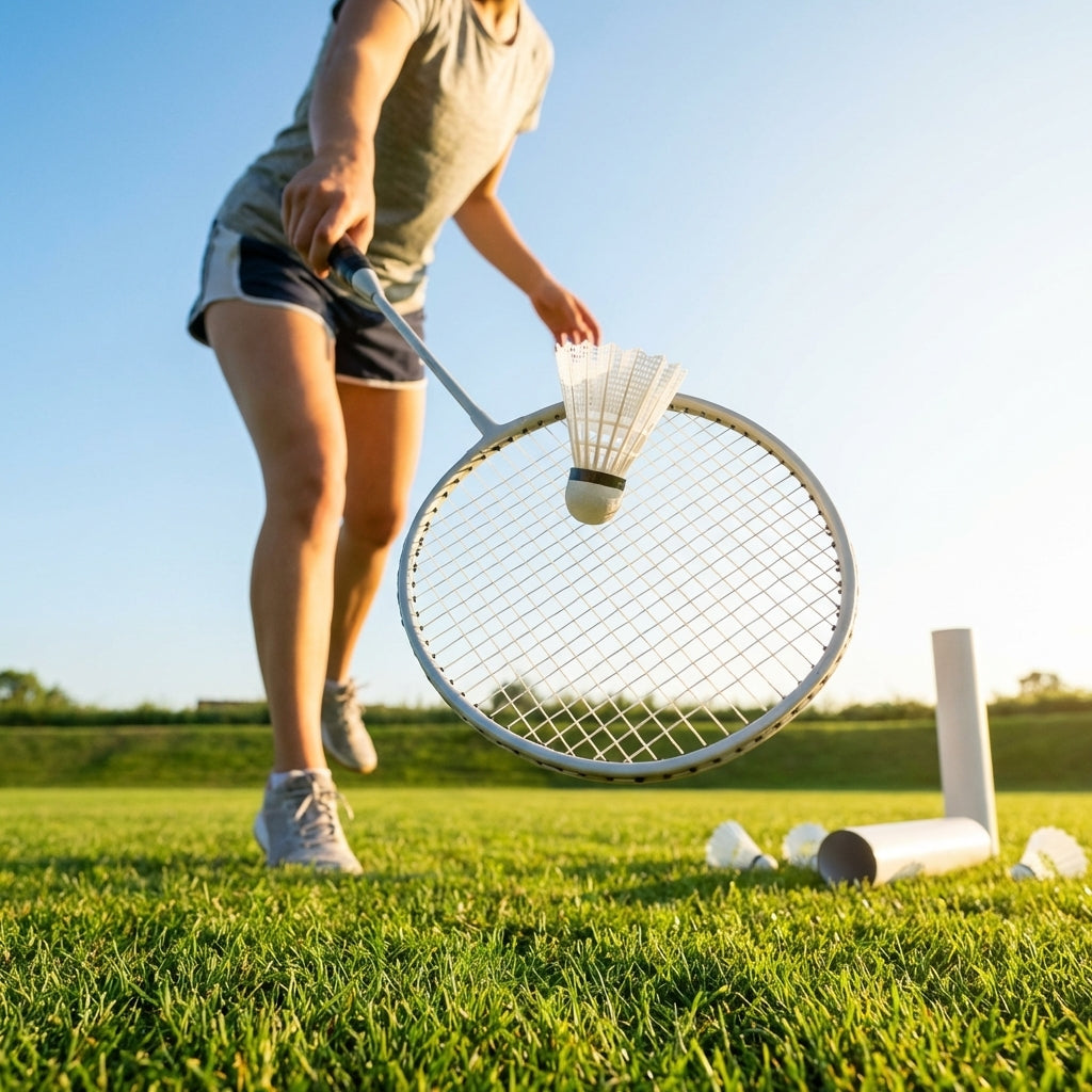 Badminton Racket Set with Shuttlecocks and Bag - product detail