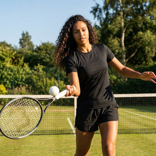 Women's Tennis Shirt in lightweight polyester for sportswear