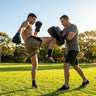 Muay Thai Strike Pad – Black – Durable PVC – Training Aid
