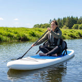 Adjustable Paddle Board Seat with Straps for Water Sports