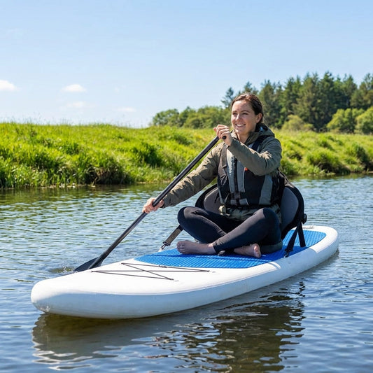 Adjustable Paddle Board Seat with Straps for Water Sports