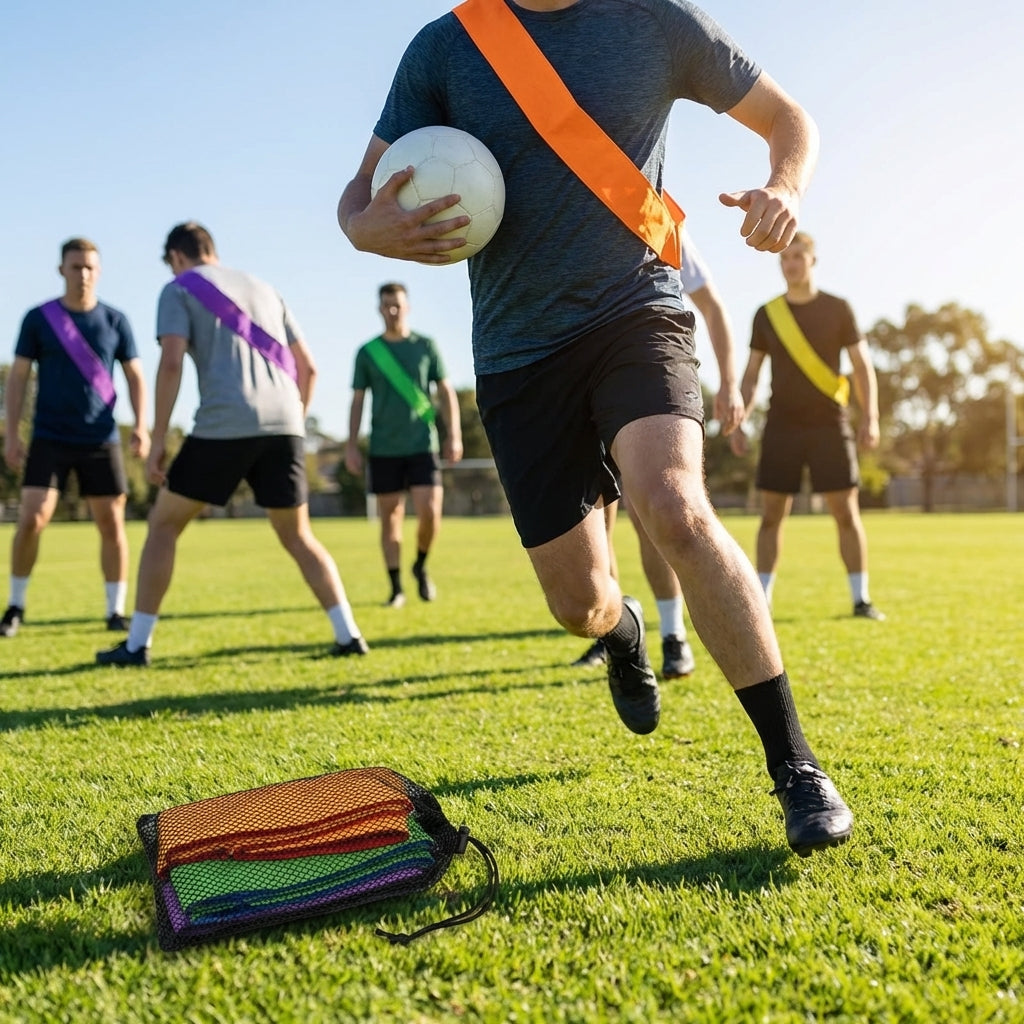 Team Sash Bands for sports and group activities in assorted colours