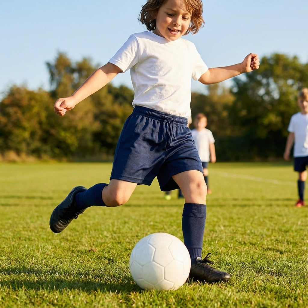 Kids Football Shorts in Various Sizes and Colours