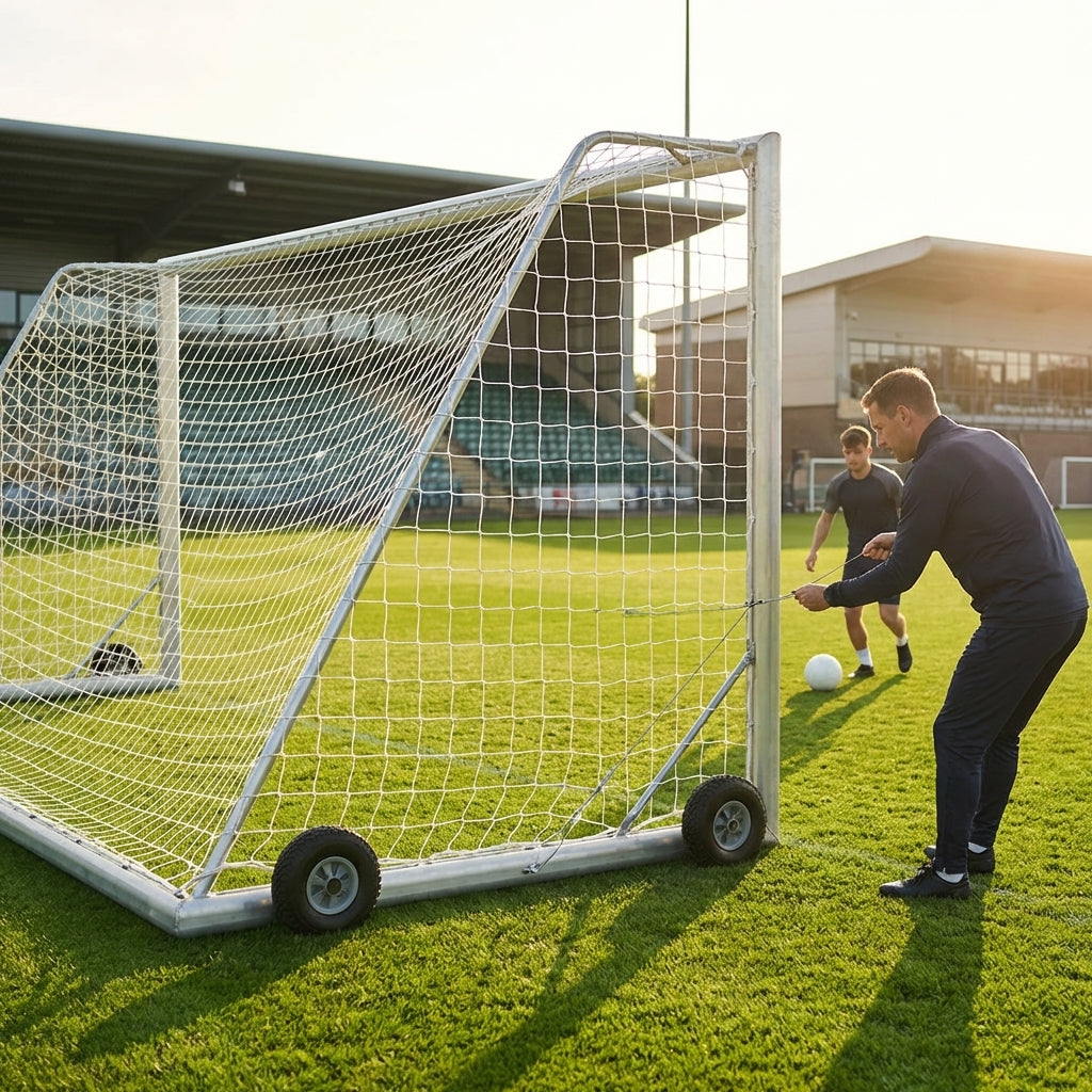 24x8ft professional aluminium football goal - product detail