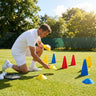 Tennis Training Marker Cones – Various Sizes & Colours – Durable Plastic – Tennis Court Use