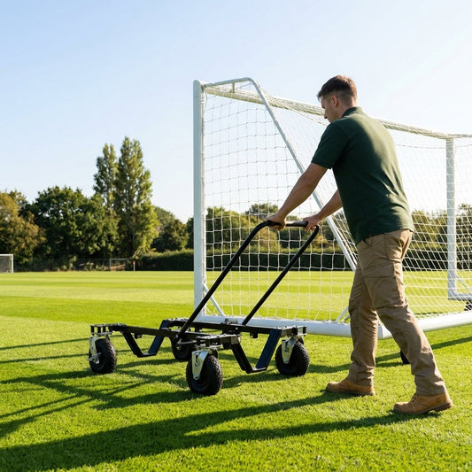 Steel Goal Trolley for sports equipment transport