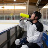 Ice Hockey Water Bottle 1L BPA-Free Plastic