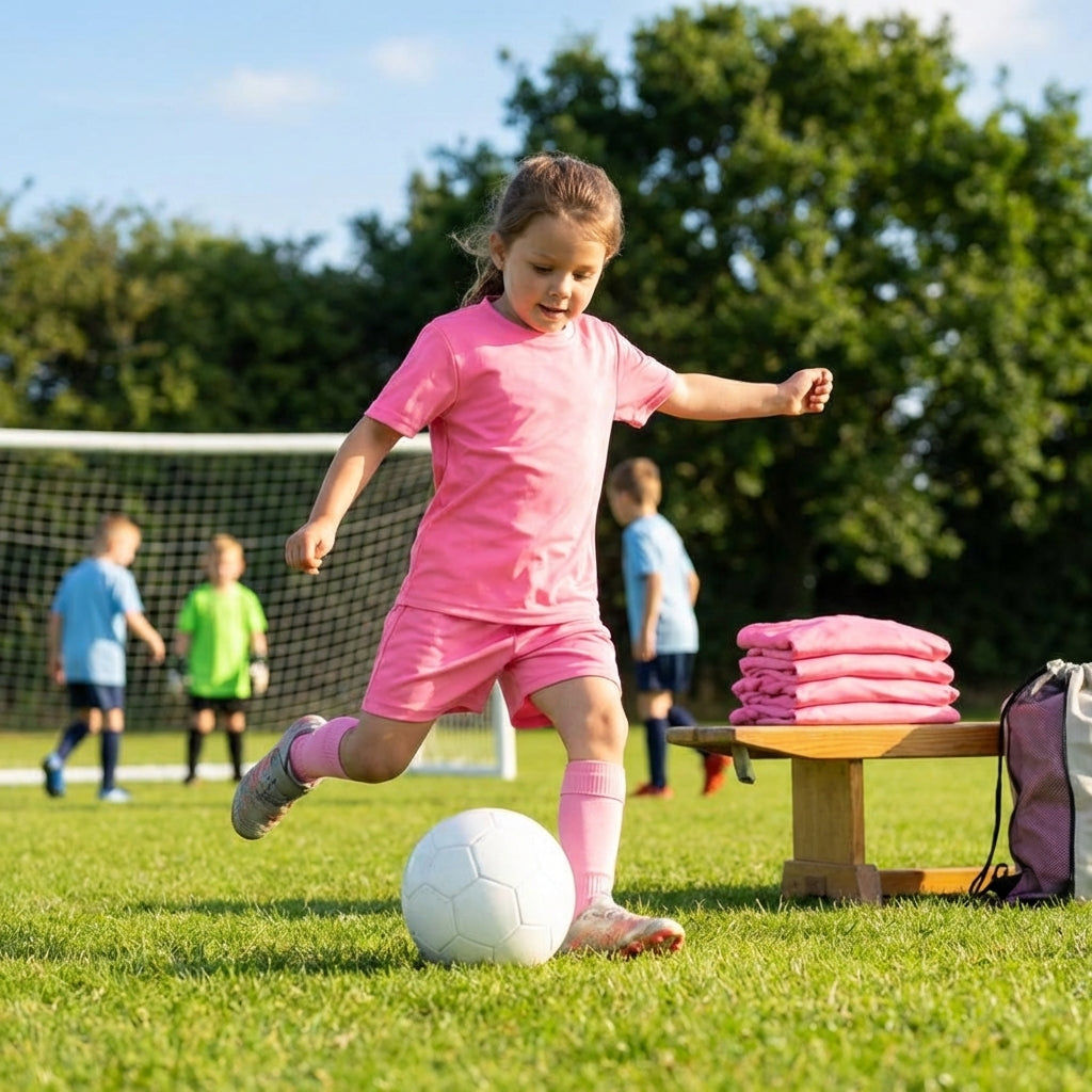 Junior Warm-Up Tops in 5 Sizes for Sports Training