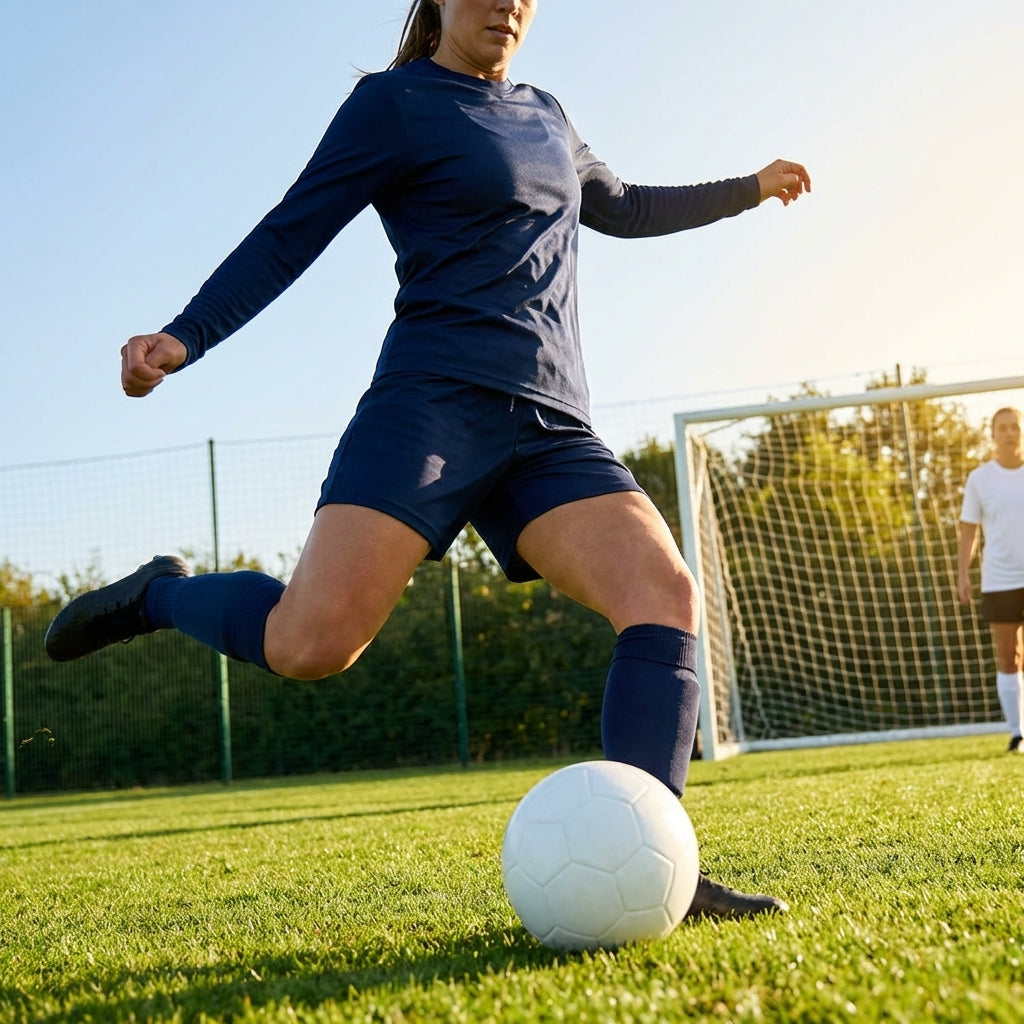 Women's Long Sleeve Football Shirt in multiple colours