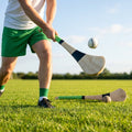 Ash Hurling Stick with custom grip colours, ideal for indoor and outdoor sports