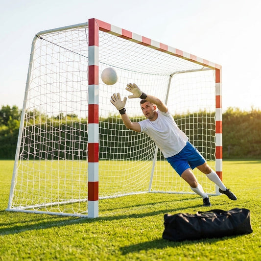 Handball Goal Nets – 3m x 2m – Durable 2mm Twine – Sports Halls