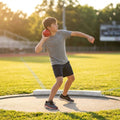 Colourful junior shot put set made from durable PVC
