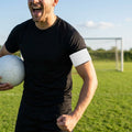 Football Captains Armband in various colours made from durable nylon elastic