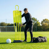 6ft football mannequin made from premium nylon, used for training - product detail