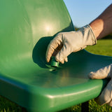 Replacement bungs for dugout seats in various colours