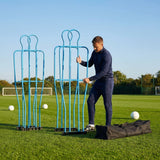 Football training mannequins made from shatterproof PVC, 6ft tall