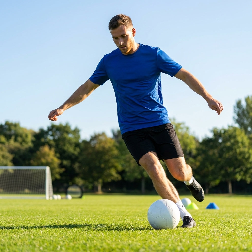 Men's classic football shirt in various colours and sizes