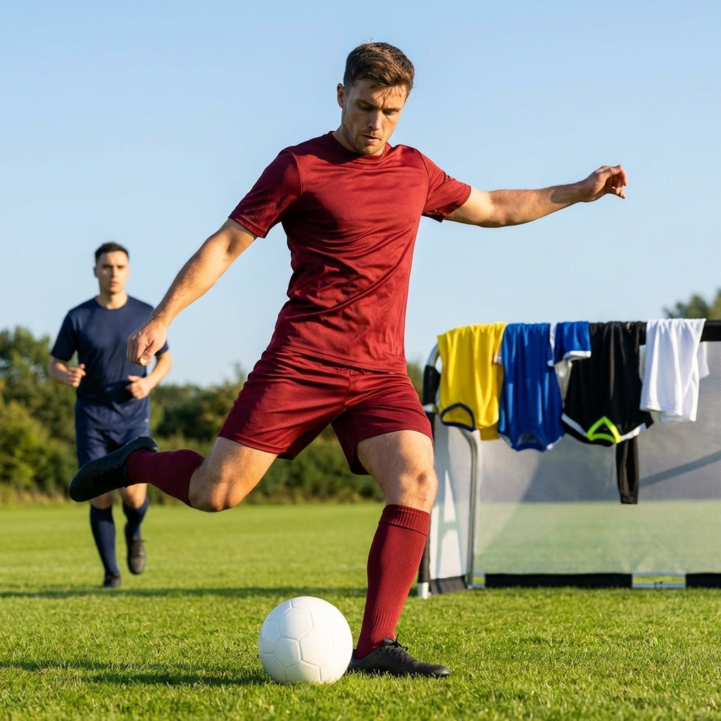 Men's Football Kit - Various Sizes & Colours - Breathable Polyester