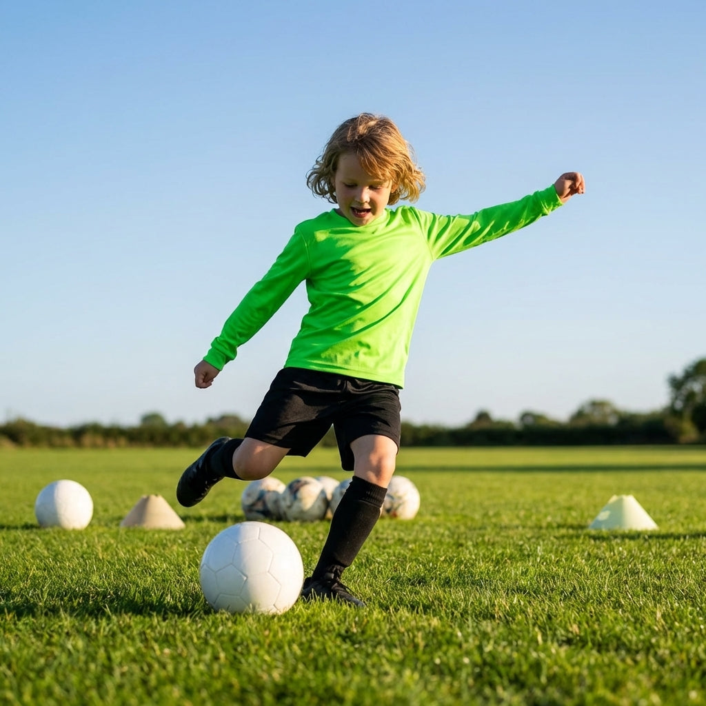Geo Football Shirts for Kids Ages 5-14