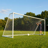 Replacement goal nets made from 5-ply knotless polyester in various sizes