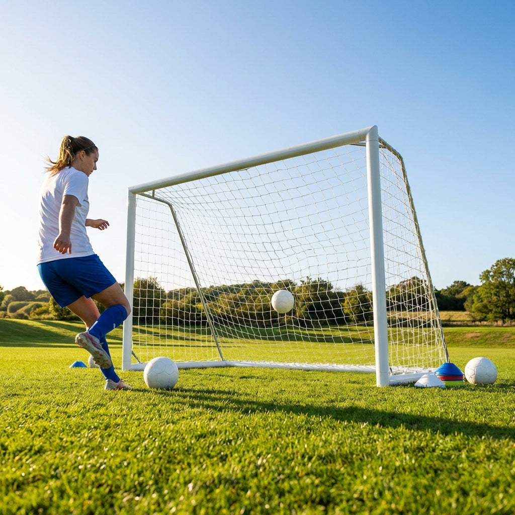 Freestanding Futsal Football Goal 3m x 2m Aluminium