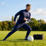 Men's quarter zip tracksuit in lightweight polyester