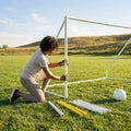 Football goal replacement stanchions available in multiple sizes