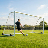 Freestanding Football Goal – 12ft x 6ft – Aluminium – Youth Matches